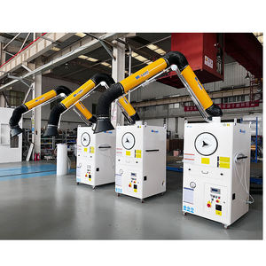 แขนดูดควันเชื่อมแบบยืดหยุ่นสำหรับงานอุตสาหกรรม/แขนดูดฝุ่นสำหรับงานเจียรพร้อมฮู้ด - Product Image 6