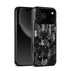 Étui de luxe en fibre de carbone pour <span class=keywords><strong>iPhone</strong></span> 17/16/15 Pro/Max avec protection d'appareil photo, accessoires de blindage mobile, sac OPP - Product Image 6