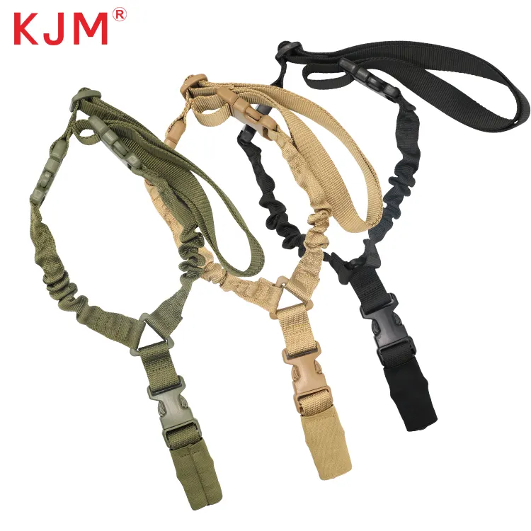 Prix de gros Nylon Tactique Ceinture Toile Molle Clip Formation Epaule Corde Sling Strap