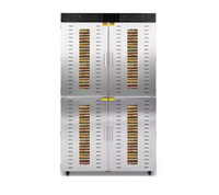 Déshydrateur de fruits et légumes électrique industriel commercial multi-couches en acier inoxydable avec thermostat réglable à commande tactile