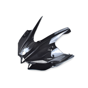 AISKA Carénage de phare avant de moto 100% carbone sec 3K pour Kawasaki Ninja H2 <span class=keywords><strong>H2R</strong></span> <span class=keywords><strong>2015</strong></span>+ - Product Image 3