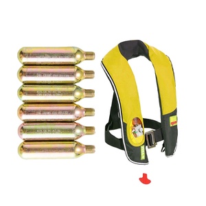 Professionale fabbrica 45g Co2 cilindri 50cc 60cc Co2 cartucce Gas per giubbotto di salvataggio e giubbotto di salvataggio - Product Image 5