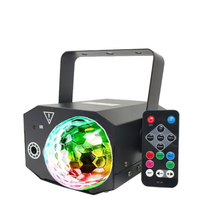 Haute luminosité 16-en-1 RGB LED Stage Ball Light Magical Disco Party Laser avec télécommande pour une utilisation en entrepôt
