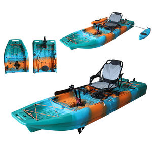 <span class=keywords><strong>Kayak</strong></span> modulaire 2026 VK 9 pieds, ultra-léger en HDPE, démontable, 1 personne, avec <span class=keywords><strong>propulsion</strong></span> à pédales ou <span class=keywords><strong>électrique</strong></span>, idéal pour la pêche et facile à transporter - Product Image 3