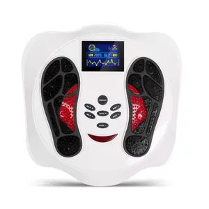 Massager del piede Macchina EMS Stimolatore Muscolare Elettrico Tiens Circolazione del Sangue Terapia Massager Del Piede