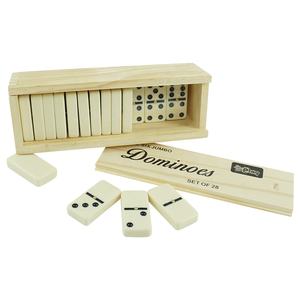 Ensemble de jeu de dominos double face imprimé écologique avec logo de marque personnalisé 28 pièces - Product Image 2