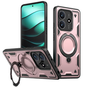 Supporto ad anello girevole in metallo <span class=keywords><strong>Cover</strong></span> per telefono in TPU per <span class=keywords><strong>Xiaomi</strong></span> Redmi Note 14 Pro 13/<span class=keywords><strong>xiaomi</strong></span> 14c/redmi 13c - Product Image 1