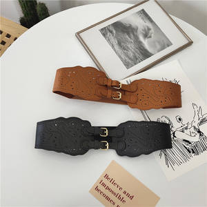 حزام نسائي من جلد <span class=keywords><strong>Obi</strong></span> مرن ومرن بعلامة تجارية مخصصة بنمط مشد ياباني - Product Image 4