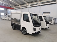 Camionnette électrique chinoise économique et pratique à 4 roues, dotée d'une taille compacte et d'une utilisation flexible, homologuée CEE