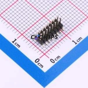 HX PZ-1.27-02-08-S-PB1.5 Pin Header SMD,P=1.27mm Connector ( Pin Structure: 2x8P )( Pitch: 1.27mm )( Row Spacing: 1.27mm ) - Product Image 1