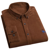Haute qualité hommes chemises automne velours côtelé football Y2k hommes hommes Oxford 100% coton chemises africaines Dashiki
