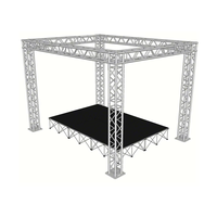 Structure de toit en aluminium F34 290*290mm pour scène, éclairage DJ et affichage, idéale pour événements, concerts et plateformes scéniques