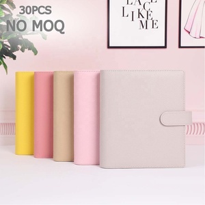 Yihe FB TK cuir <span class=keywords><strong>galet</strong></span> A5 plus large planificateur anneau Agenda classeur Inserts diviseur onglets/classeur poches 24 cahiers colorés existants - Product Image 1