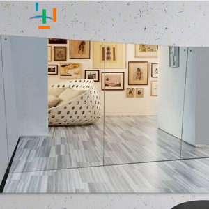 Customizable Minimalist Style Compact Size Sports Gym Dance Safety <strong>Mirror</strong> Decorative Tempered Glass Plastic Frame <strong>Wall</strong> <strong>Mirror</strong> - Product Image 5