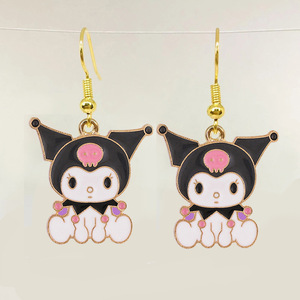 4 diseños Hot Japanese <span class=keywords><strong>Anime</strong></span> Plastic Drop Pendant Kawaii Cartoon Acrylic Hook Earring <span class=keywords><strong>Anime</strong></span> pendientes para niñas - Product Image 4