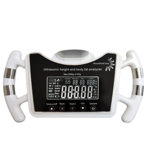 Large LCD <strong>Ultrasonic</strong> Height and Weighing Scale 200kg/200cm Body Fat Scale Voice Broadcast - Product Image 3