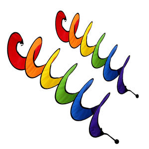 Vente chaude Étanche Couleur Rotatif Vichy Moulin À <span class=keywords><strong>Vent</strong></span> Bande Enfants En Plein Air Jardin <span class=keywords><strong>Vent</strong></span> Tour Décoration - Product Image 1