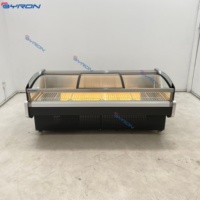 Réfrigérateur de présentation pour supermarché, refroidisseur commercial, vitrine réfrigérée pour viande, armoire réfrigérée pour viande et poisson