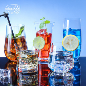 Czech Crystal Glass Drinkware Large Capacity Beverage Glass Party Use Summer Juice Cup High Value Tea Cup - Product Image 2