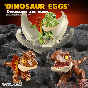 Vente en gros d'oeufs de dinosaure en plastique tenus dans la main pour jeu de garçon Vente d'oeufs de dinosaure pour enfants enfants - Product Image 2