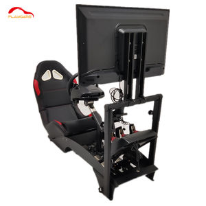 Faltbares Sim Racing Cockpit mit Monitorst änder und Sitz Full <span class=keywords><strong>Motion</strong></span> Cockpit Simulator für Logitech G29 G923 PS5 - Product Image 5