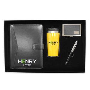 ชุดของขวัญธุรกิจส่งเสริมการขาย ชุดของขวัญหนังสั่งทำสำหรับสำนักงาน ชุดของขวัญสำนักงาน - Product Image 1