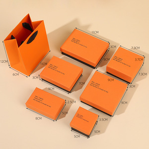 Caja de regalo de joyería con cubierta rectangular Heaven Earth personalizada con tapa reciclable, forro de gamuza, almacenamiento y bolso de San Valentín - Product Image 5