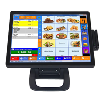 ISEE Sistema de Punto de Venta Todo en Uno con Pantalla Táctil de 15.1 Pulgadas, Compatible con Windows/Android, Google GMS, Plegable, con CPU Intel y Wi-Fi 6
