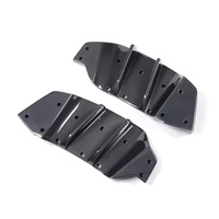 Kit carrosserie large en fibre de carbone style Z06 2014-2019, comprenant lèvre avant, diffuseur, jupes latérales et ailes, pour mise à niveau facelift Chevrolet Corvette C7