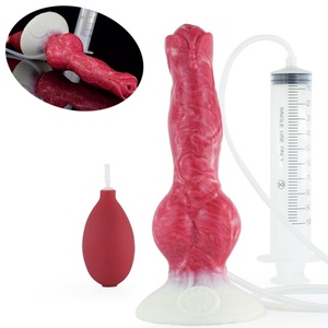 NNSX New Animal Penis Small Dog Knot <b>Dildo</b> Women Fantasy Colorful Silicon Realistic Penis Beast Monster Wolf Knot <b>Dildo</b> Sex Toys - Product Image 2