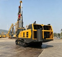Foreuse de surface intégrée de taille moyenne XQZ152, grand diamètre de forage, haute efficacité pour les opérations de forage de trous de dynamitage en exploitation minière en ciel ouvert