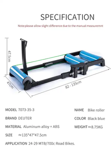 Entraîneur de vélo Rollers Indoor Exercise Foldable Cycling Training Fitness Bike <span class=keywords><strong>Home</strong></span> <span class=keywords><strong>Trainer</strong></span> - Product Image 4