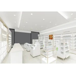 Aménagement intérieur de pharmacie de détail, vitrine et étagère pour magasin de <span class=keywords><strong>phytothérapie</strong></span> à vendre - Product Image 1