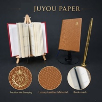 Agenda en cuir PU grain serpent 2027, 160 pages ivoire, format A6, parfait pour l'école ou le bureau