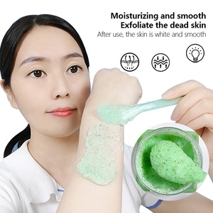 Gommage Corporel Exfoliant au <span class=keywords><strong>Sucre</strong></span> Marque Blanche Hydratant Éclaircissant Naturel Biologique au Beurre de Karité, Café et Curcuma - Product Image 5