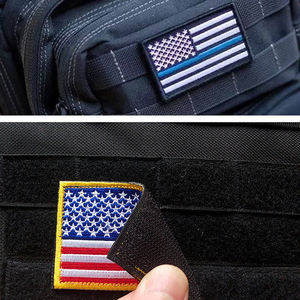 Custom Embroidered Country Flag Iron On <b>Patches</b> Australia USA Israel India Union National Flag Fabric Badge Decorative <b>Applique</b> - Product Image 6