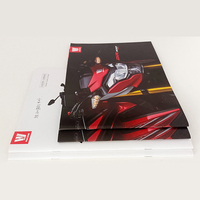 Impression de brochures et catalogues personnalisés avec reliure à point de selle OEM