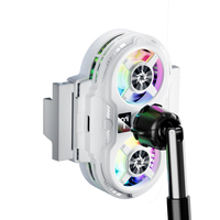 Ventilateur de refroidissement pour téléphone portable à double cœur, refroidisseur de téléphone à semi-conducteurs, radiateur pour téléphones portables, système de refroidissement Type-C, accessoire de refroidissement