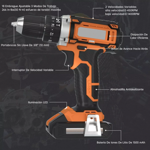 Tùy Chỉnh Tay Tác Động Khoan Máy Pin Lithium 21V Công Cụ Điện Khoan Thiết Lập Không Dây Búa Khoan Kit - Product Image 3
