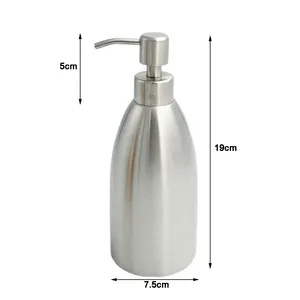 500ml modern özel boya lüks benzersiz metal şampuan ve saç kremi duş jeli vücut sıvı sabun pompası şişe altın kapaklı pompa