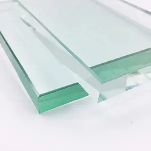 manufacturer flexible 12mm tempered toughened glass window building