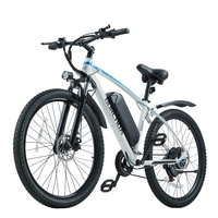 Sepeda Sport Listrik Burchda RX60 21 Speed 27.5 Inch Ban Lebar Motor Hub Belakang Tanpa Sikat Baterai Lithium 48V 15Ah untuk Dewasa