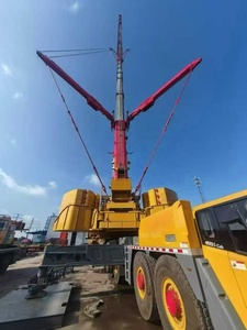 Grue sur camion SANY 900T d'occasion, grue tout-terrain à rotation hydraulique à rétraction rapide pour projets de relocalisation - Product Image 4