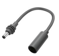 Câble d'extension étanche DC 5521 Femelle vers Mâle avec indice de protection IP67/68 et gaine en PVC pour Starlink Mini, rallonge d'alimentation pour camping-car et camping
