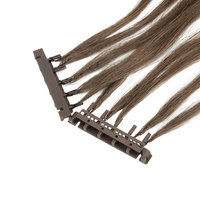 Cheveux vierges européens doublement étirés en gros, 6D, 5 mèches, 100 % cuticules alignées, cheveux humains, 14-26 pouces, toutes les couleurs, texture adaptée
