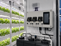 Contrôleur de fertigation intelligent Aurlgrow, système de dosage automatique d'engrais, contrôle du pH et de l'EC pour l'agriculture hydroponique en serre
