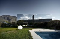 Maison conteneur préfabriquée en acier avec miroir intelligent, prête à l'emploi et personnalisable pour projets de villas et d'hôtels de luxe