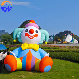 Accesorios de decoración promocionales para exteriores y centro comercial, eventos de fiesta, payaso de circo de dibujos animados inflables - Product Image 2