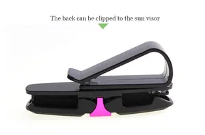 תכליתי כפול קליפ על משקפיים רכב מגן שמש משקפיים מחזיק קליפ על מגנטי משקפיים משקפי שמש קליפ רכב
