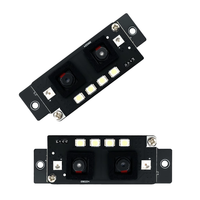 Module de reconnaissance biométrique 3-en-1 (visage, paume, code QR) HLK-AI-10W avec détection de vitalité binoculaire